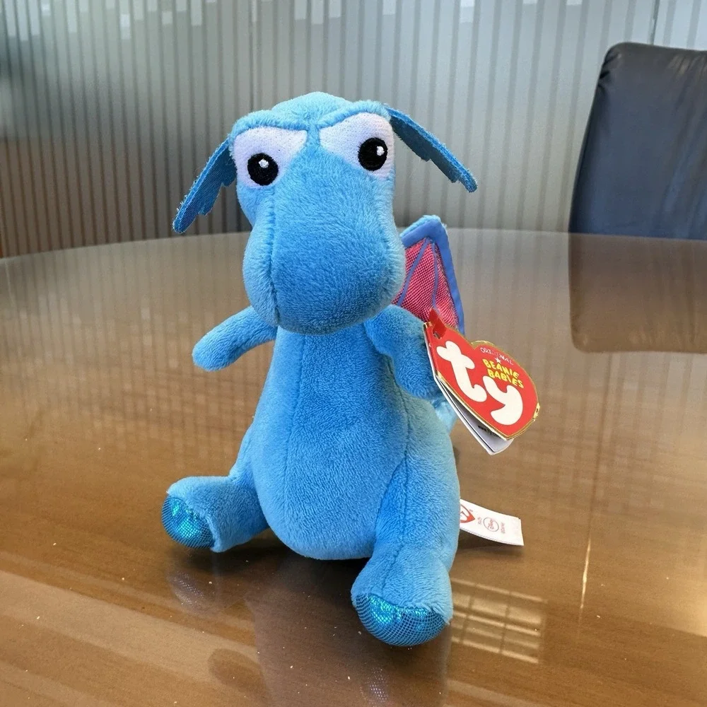 Ty Beanie Baby💜STUFFY‎ THE DRAGON DISNEY DOC MCSTUFFINS